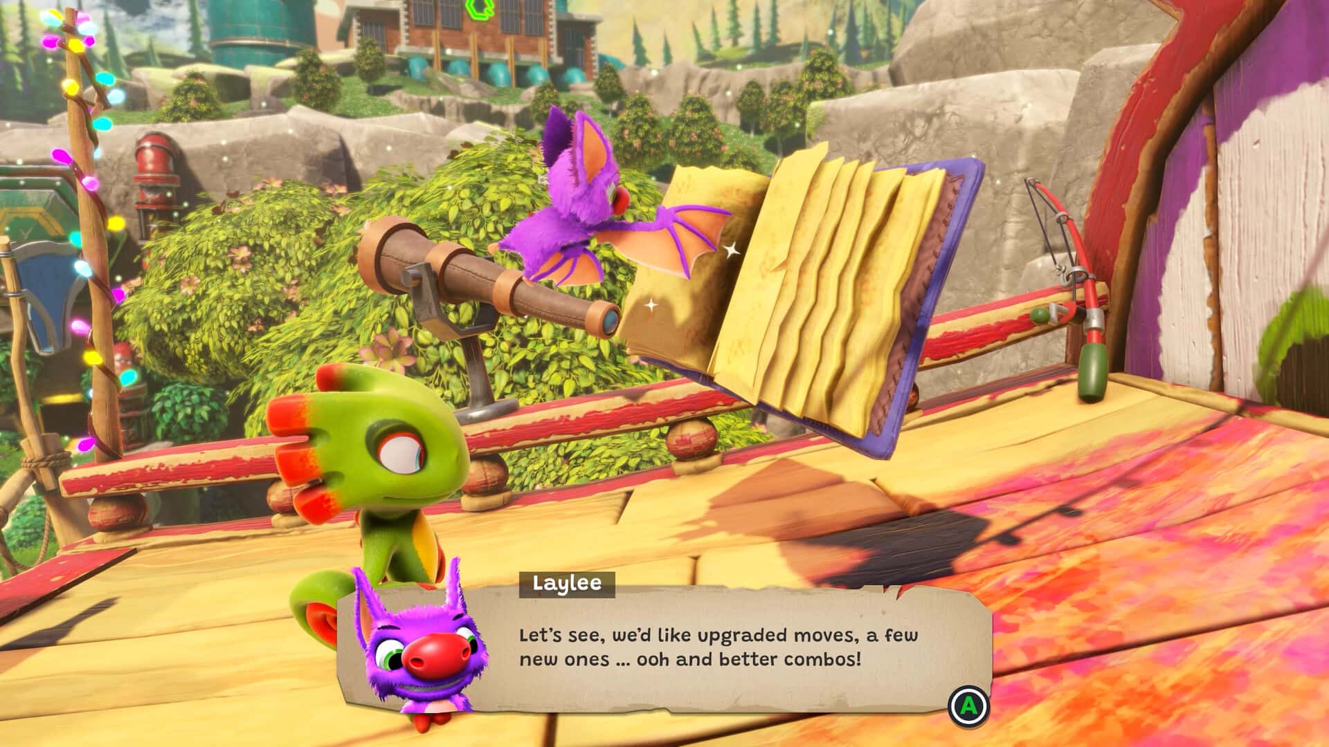 尤卡莱莉 回归 Yooka Replaylee 中文版插画